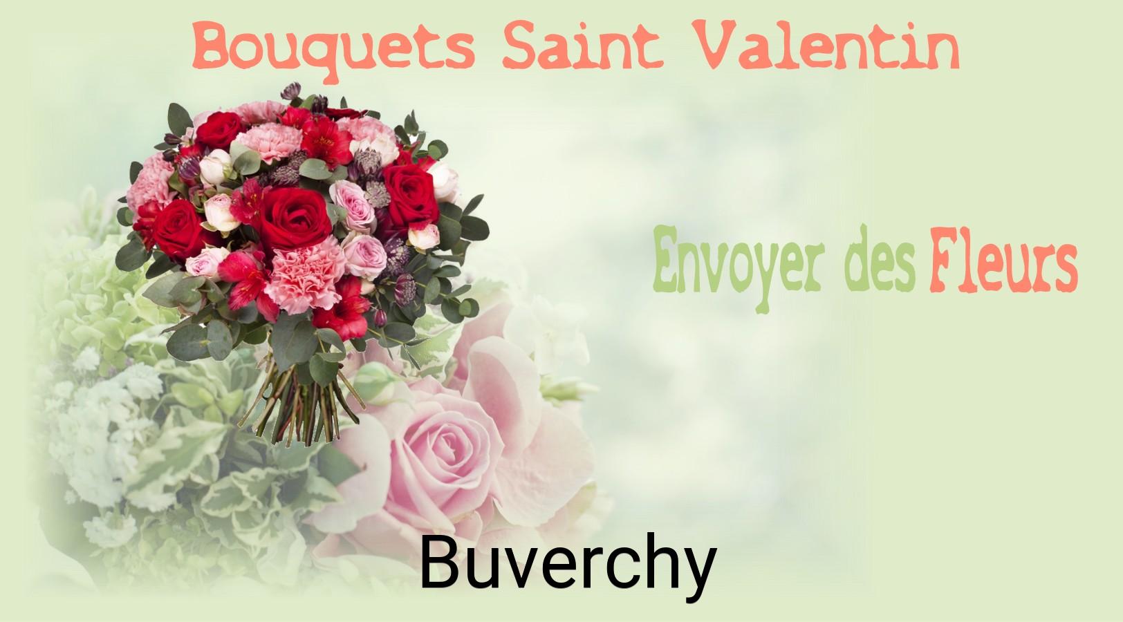 Roses de Saint-Valentin livrées à Buverchy